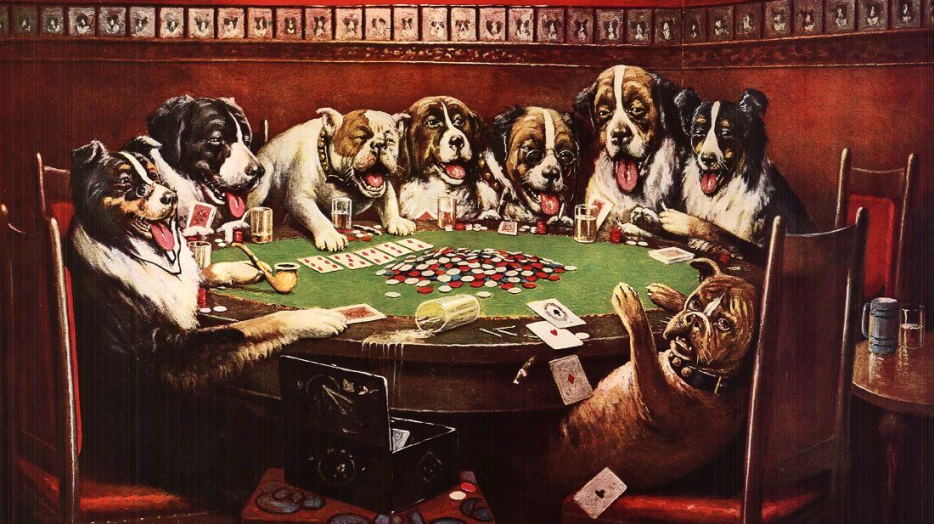 paintings with gambling scenes